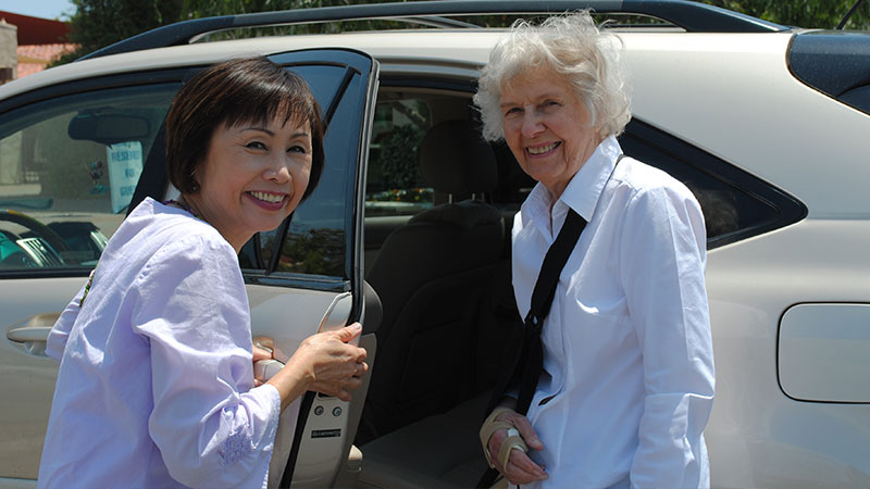 Community Care Connections members provide support through transportation assistance